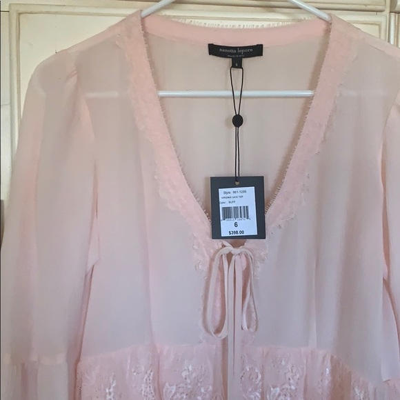 Nannette Lepore  Blouse Top Brand NEW retail $398 - Picture 4 of 6